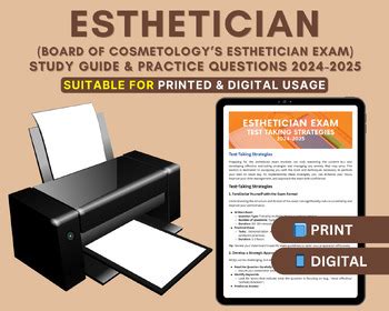 Esthetician Exam Study Guide Pdf
