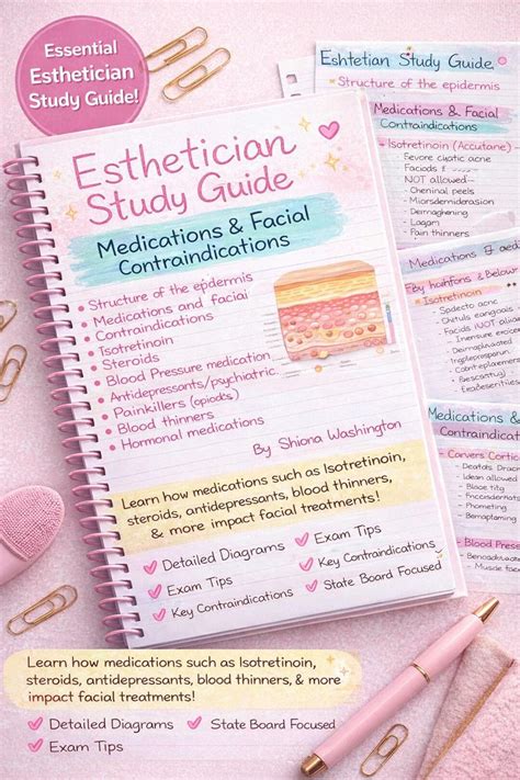 Esthetician Study Guide Spanish