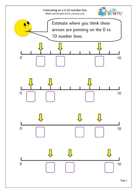 Estimate Numbers On A Number Line Classroom Secrets Estimating Numbers On A Number Line - Estimating Numbers On A Number Line