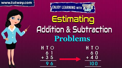 Estimated Subtraction Sample Problems Estimating Subtraction - Estimating Subtraction