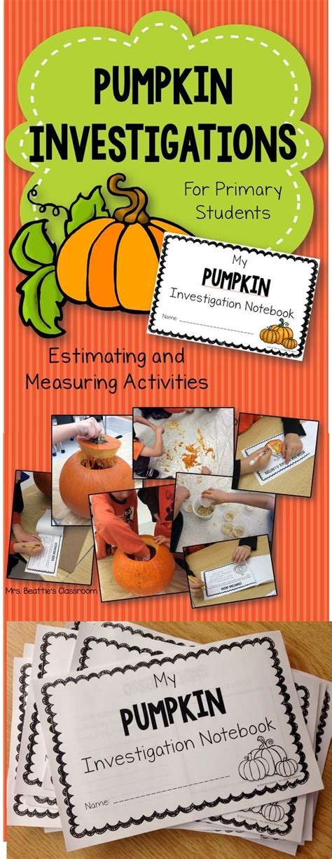 Estimating And Measuring In Pumpkin Math Activities Preschool Pumpkin Math Activities - Preschool Pumpkin Math Activities