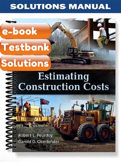 Estimating Construction Costs Sixth Edition Books On