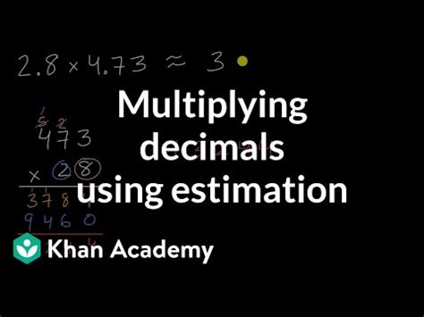 Estimating Decimal Subtraction Video Khan Academy Estimate Subtraction - Estimate Subtraction
