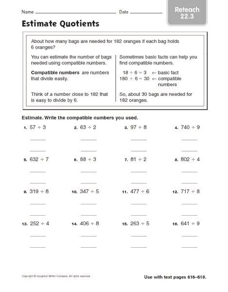 Estimating Products Worksheets 4th Grade Education Worksheet 4th Grade Estimation - 4th Grade Estimation