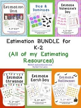 Estimation By My Book Boost Tpt 4th Grade Estimation - 4th Grade Estimation