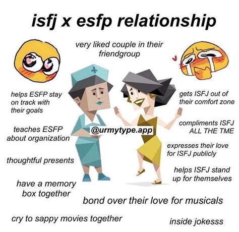 estp isfj relationship