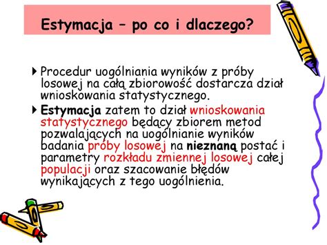 Estymacja Co To