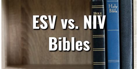 Esv Vs Niv