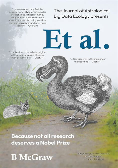 Et Al Because Not All Research Deserves A Nobel Prize