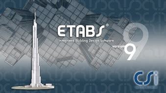 Etabs Version 9 7 Csi S