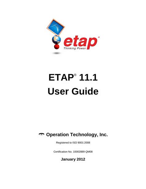Read Etap User Guide 