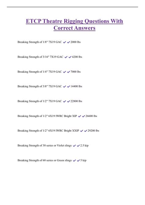 Full Download Etcp Rigging Practice Test 