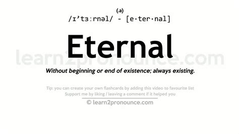 eternal meaning