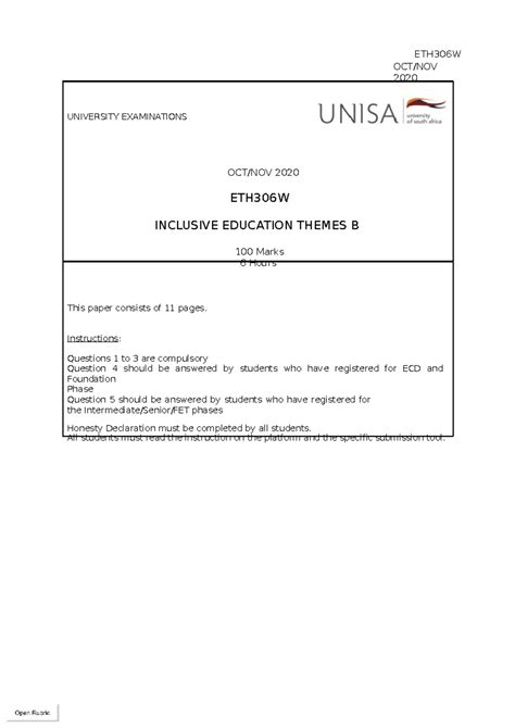 Full Download Eth306W Previous Paper 