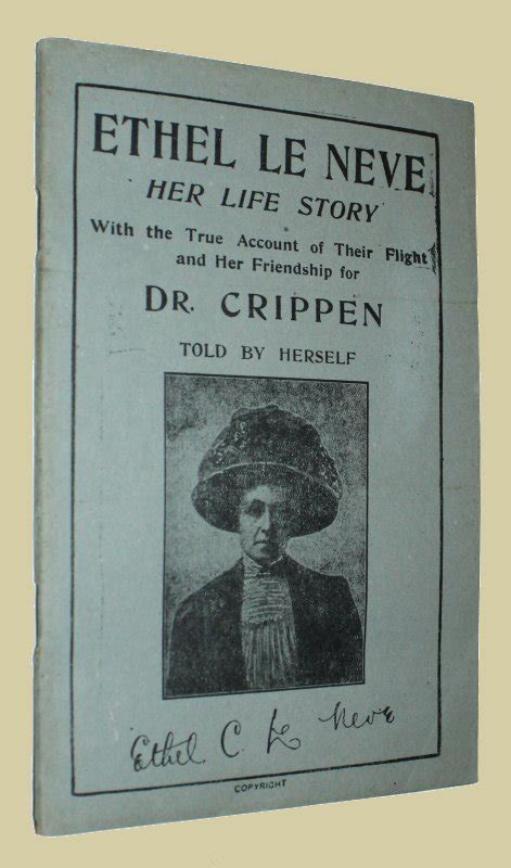 ethel le neve biography sample