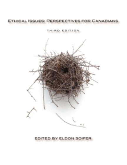 Read Ethical Issues Third Edition Perspectives For Canadians 
