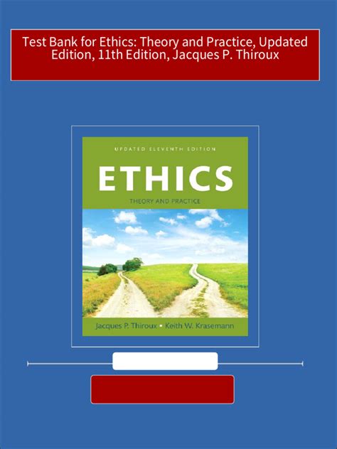 Download Ethics Theory And Practice Updated Edition 11Th Edition 