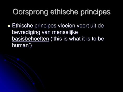 ethische principes