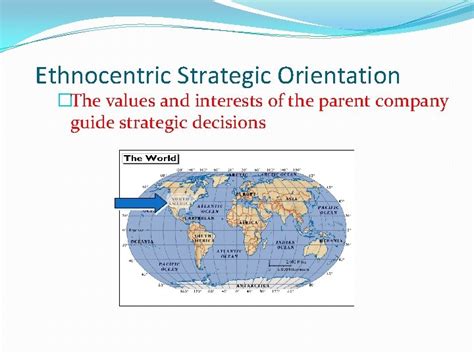 Ethnocentric Orientation Definition
