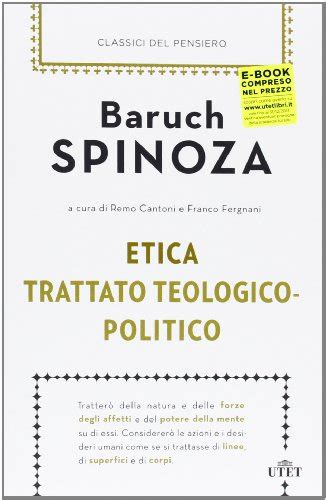 Read Online Etica E Trattato Teologico Politico Classici Del Pensiero 
