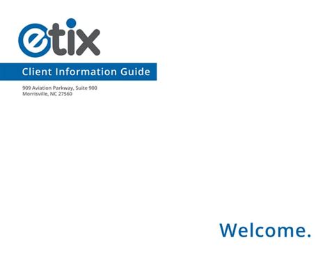 Etix Client Login