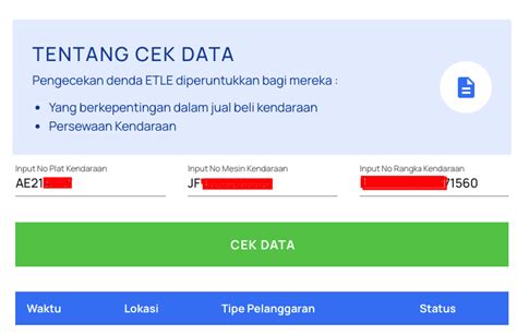 etle cek data | ETLE KORLANTAS WEB KONFIRMASI