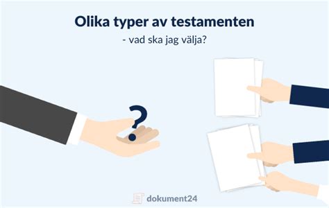 ett testamente är ogiltigt