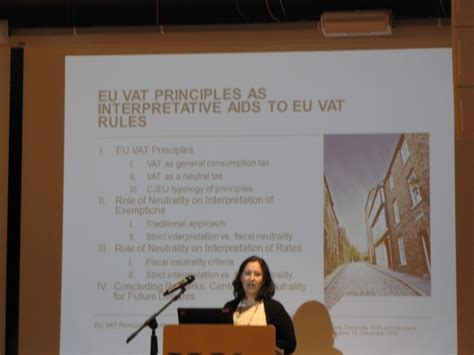Eu Vat Principles As Interpretative Aids To Eu Vat Rules