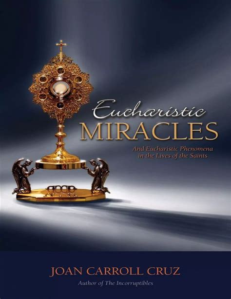 eucharistic miracles by joan carroll cruz pdf