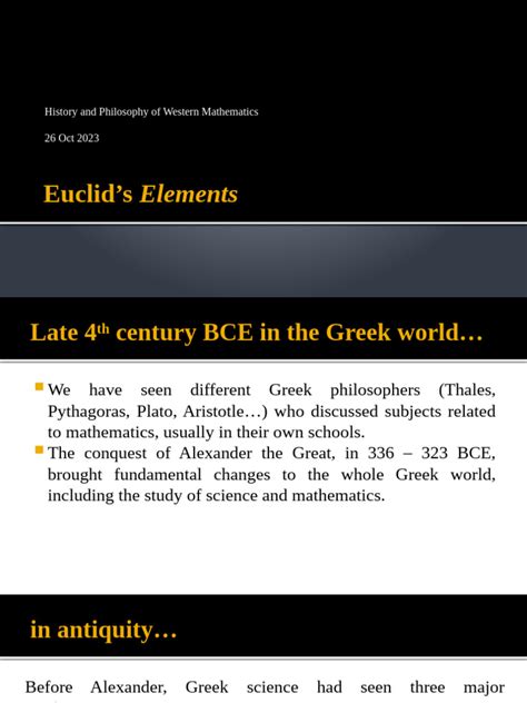 Euclid's Elements Joel