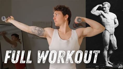Eugen Sandow Workout