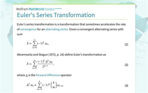 euler enrichment series