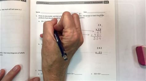 Full Download Eureka Math Grade 5 Lesson 2 Homework Module 2 Answers 