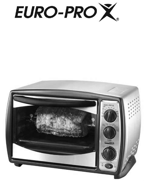 Full Download Euro Pro Toaster Oven Manual Pdf Download 