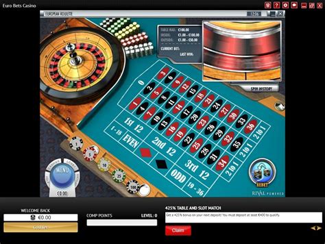 eurobets casino 100 free spins