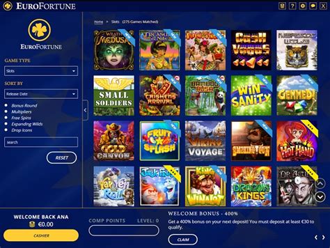eurofortune casino Online Casino van Nederland