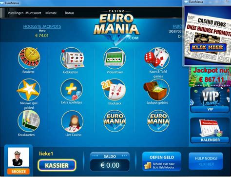 euromania casino Veel Geld Gewonnen Online Casino