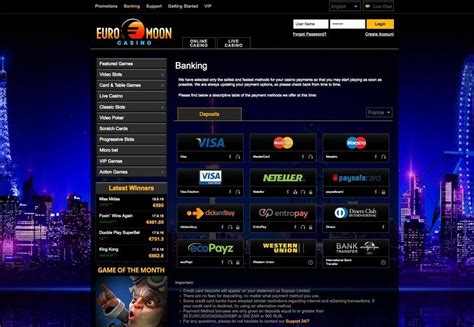 euromoon casino bonus ohne einzahlung belgium