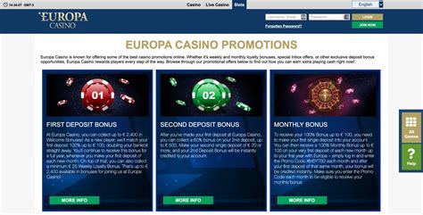 europa casino withdrawal