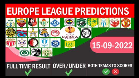 europa league predictions