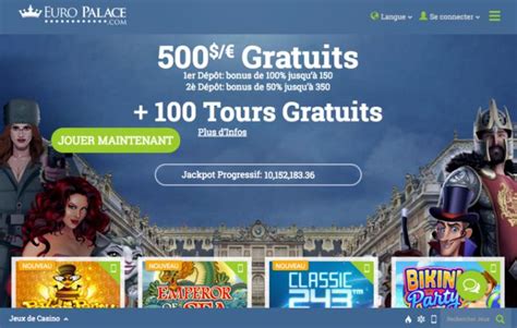 europalace internet casino vcei france