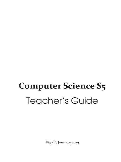 european student guide computer science