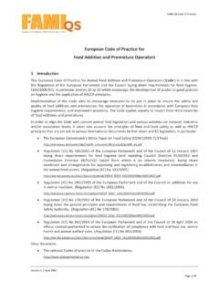 Full Download European Code Of Practice For Feed Additive And Premixture 