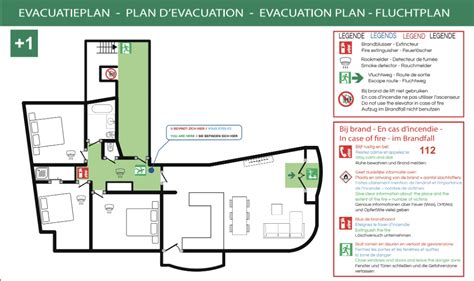 evacuatie plan