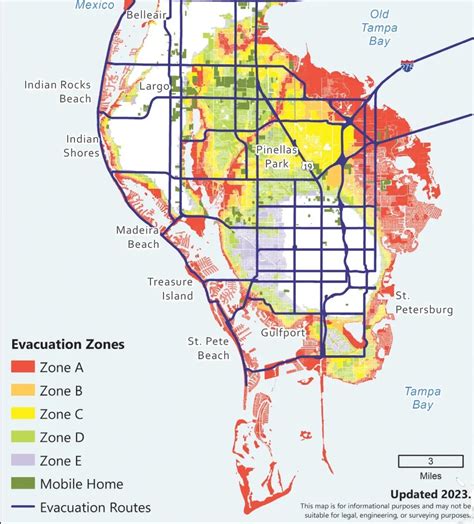 evacuation map florida