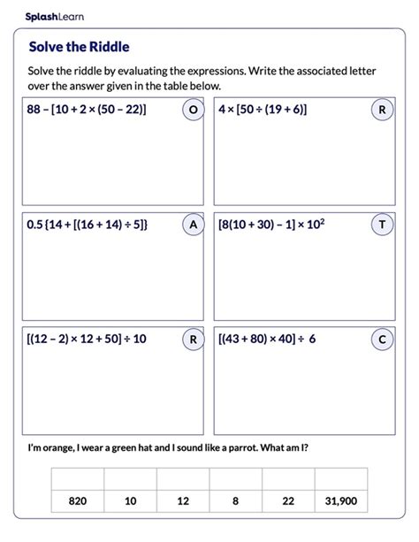 Evaluating Expressions Worksheets 5th Grade Cuemath Math Expressions Worksheet 5th Grade - Math Expressions Worksheet 5th Grade