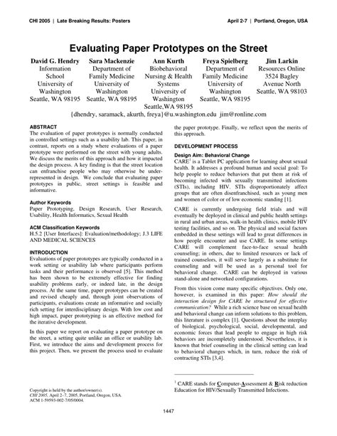 Read Evaluating Paper 