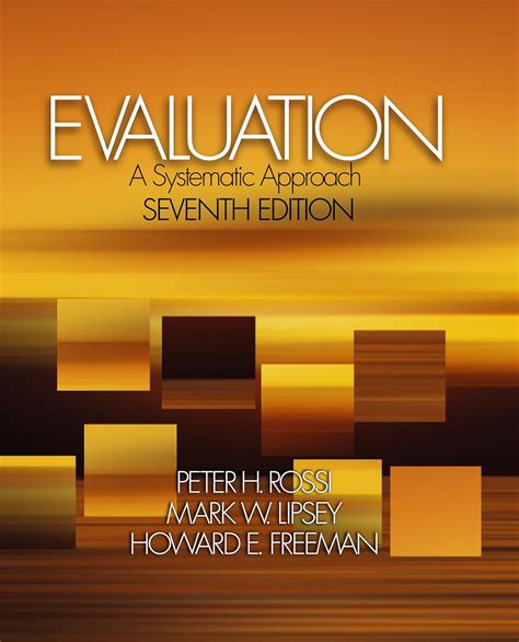 Evaluation A Systematic Approach