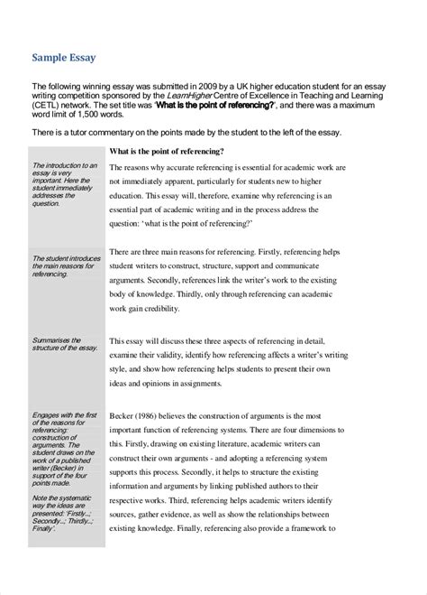 evaluation paper example
