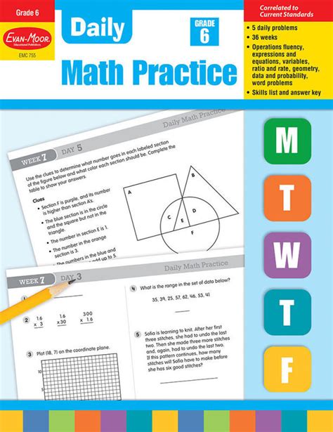 Evan Moor 6th Grade Math Answer Key